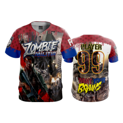 994 FD ProTek Mens Full Button Down - CL ZOMBIE-MILITIA-1