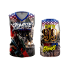 994 FD Womens V-Neck Sleeveless ZOMBIE-MILITIA-2