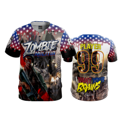 994 FD ProTek Mens Full Button Down - CL ZOMBIE-MILITIA-2