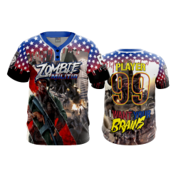 994 FD MENS 2 BUTTON SCOOP NECK CL ZOMBIE-MILITIA-2