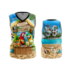804 FD Womens V-Neck Sleeveless EAST-TN-INSANITY-1