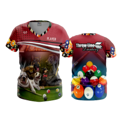 2386 FD Womens V-Neck POOL-TEAM-2