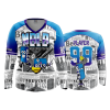 3155 FD Womens V-Neck Longsleeve NBLB-2