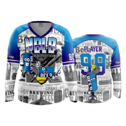 3155 FD Womens V-Neck Longsleeve NBLB-2