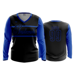 3160 FD Womens V-Neck Longsleeve SLAMHOUNDS-1