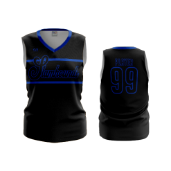 3160 FD Womens V-Neck Sleeveless SLAMHOUNDS-1
