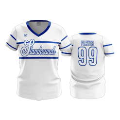 3160 FD Womens V-Neck SLAMHOUNDS-2