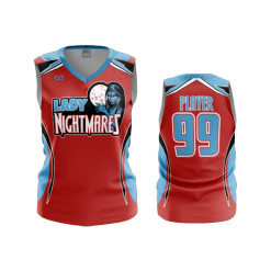 1969 FD Womens V-Neck Sleeveless NEW-YORK-NIGHTMARES-1