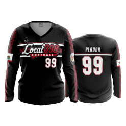 3179 FD Womens V-Neck Longsleeve LOCAL-398-1