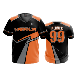 3175 FD Sport V-Neck MENS NARANJA-1