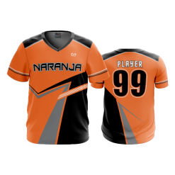 3175 FD Sport V-Neck MENS NARANJA-2
