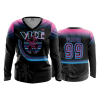 3184 FD Womens V-Neck Longsleeve VICE-1