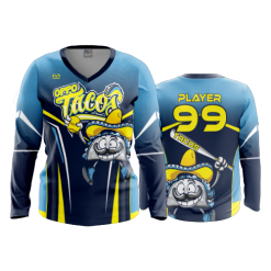 619 FD Womens V-Neck Longsleeve OPPO-TACOS-1