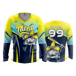 619 FD Womens V-Neck Longsleeve OPPO-TACOS