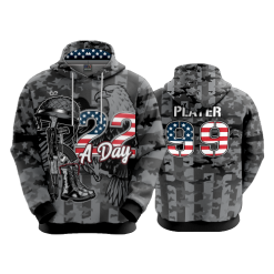 3164 FD Hoody 22-A-DAY-USA