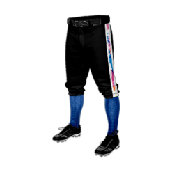 3163 CL KNICKERS CUSTOM BRAIDED BALL PANT POP-SLO-FUCK-CANCER