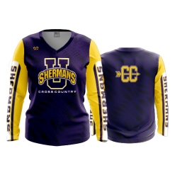 3166 FD Womens V-Neck Longsleeve Cross Country