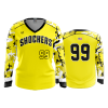 3185 FD Womens V-Neck Longsleeve POST-142-SHOCKERS-1