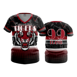 2573 FD Womens V-Neck CENTRAL-OHIO-TIGERS-2021