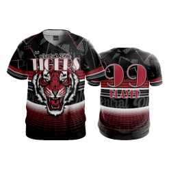 2573 FD ProTek Mens Full Button Down - CL CENTRAL-OHIO-TIGERS-2021