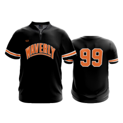 3191 FD Quarter Zip SS - Ribbed Collar WAVERLY-BASKETBALL-ADDONS