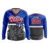 3198 FD Womens V-Neck Longsleeve LADY-RAMS-1