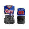 3198 FD Womens V-Neck Sleeveless LADY-RAMS-1