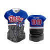3198 FD Womens Full Button Capsleeve LADY-RAMS-1