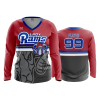 3198 FD Womens V-Neck Longsleeve LADY-RAMS-2