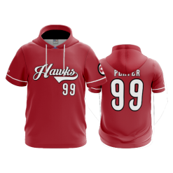3219 TS Hoody SS REDHAWKS-ADDONS