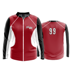 3219 CL WOMENS VAPOR JACKET SUB REDHAWKS-BASEBALL-PIN-1