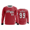 3219 FD Long Sleeve MENS REDHAWKS-BASEBALL-PIN-1