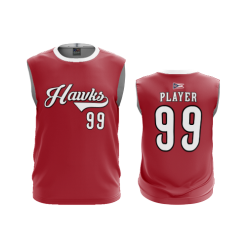 3219 FD Sport Sleeveless MENS REDHAWKS-BASEBALL-PIN-1