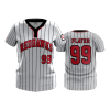 3219 FD WOMENS 2 BUTTON SCOOP NECK CL REDHAWKS-BASEBALL-PIN-2