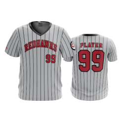 3219 FD Sport V-Neck MENS REDHAWKS-BASEBALL-PIN-2