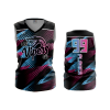 2416 FD Womens V-Neck Sleeveless NWI-VIPERS-SNAKE-LOGO-1