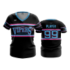 2416 FD Womens V-Neck NWI-VIPERS-TEXT-LOGO-1