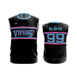 2416 FD Sport Sleeveless MENS NWI-VIPERS-TEXT-LOGO-1