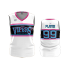 2416 FD Womens V-Neck Sleeveless NWI-VIPERS-TEXT-LOGO-2