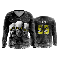 2643 FD Womens V-Neck Longsleeve NO-TEAM-NAME-2