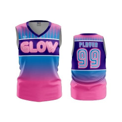 1742 FD Womens V-Neck Sleeveless GLOW-1