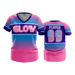 1742 FD Womens V-Neck GLOW-1