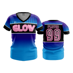 1742 FD Womens V-Neck GLOW-2