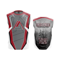 3222 FD Sport Sleeveless MENS RED-PINE-CONSTRUCTION