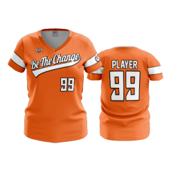 3194 FD Womens V-Neck BE-THE-CHANGE-1