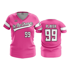 3194 FD Womens V-Neck BE-THE-CHANGE-2