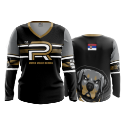 622 FD Womens V-Neck Longsleeve ROTCO-ROLER-KENNEL-1