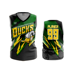 3218 FD Womens V-Neck Sleeveless DIAMOND-STATE-DUCKS-1