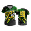 3218 FD Womens V-Neck DIAMOND-STATE-DUCKS-1