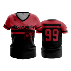 3225 FD Womens V-Neck SOUTHERN-OHIO-SWARM-1